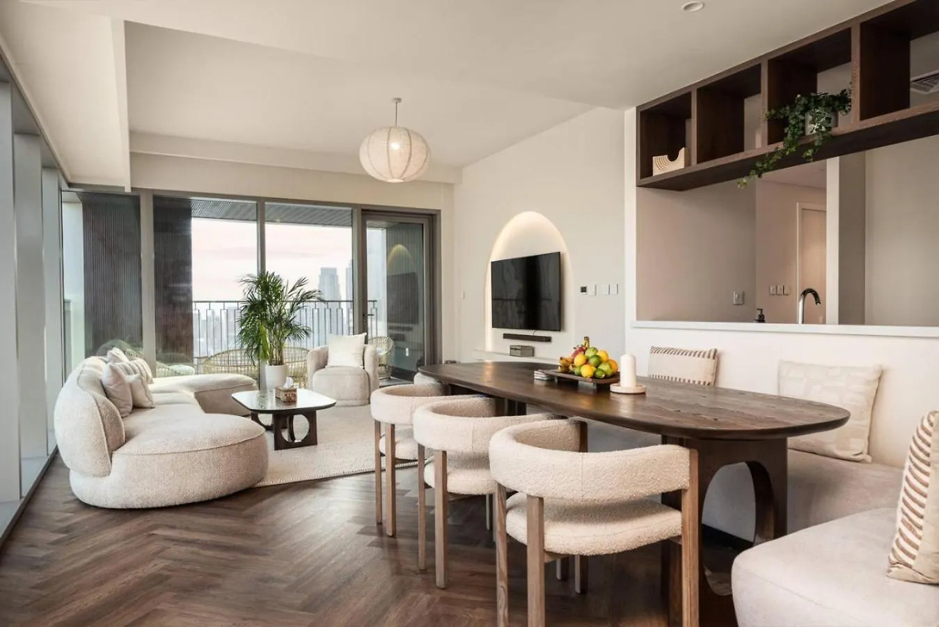 Seraya Residence 10 - 3Bdr - Private Infrared Sauna - Burj View Dubai Apartment