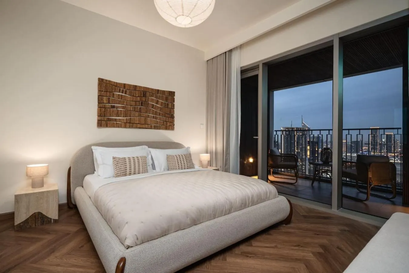 Seraya Residence 10 - 3Bdr - Private Infrared Sauna - Burj View Дубай ОАЭ
